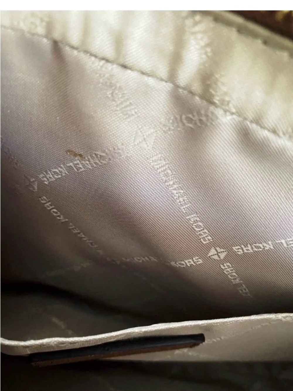 MICHAEL KORS Brown Logo Signature Crossbody Bag - Picture 11 of 11